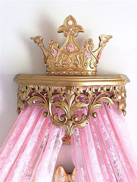 Luxury Chic Princess Bed Crown Canopy Crib By Luxurychicboutique Baby