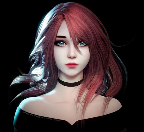 Artstation Ginger Hair