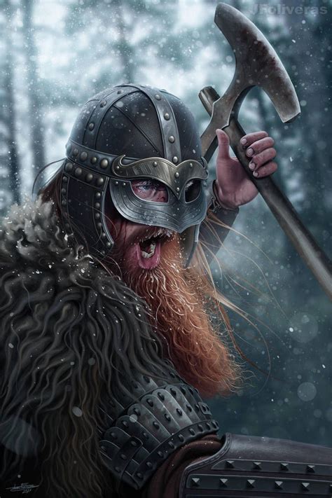 Erik The Red By Jfoliveras Erik The Red Viking Warrior Viking Art