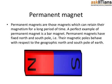Permanent Magnets And Electromagnets Physics