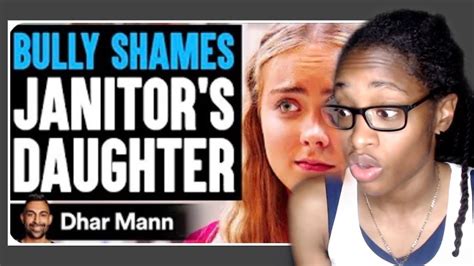 bully shames janitor s daughter what happens next is shocking dhar mann reaction youtube