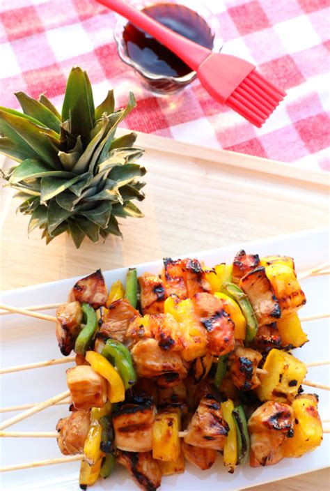 Grilled Teriyaki Chicken Kabobs Recipe The Southern Thing