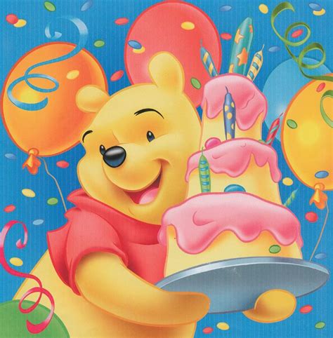 Winnie the pooh is back, along with some of his famous friends from the hundred acre wood! Winnie The Pooh Birthday Cards | Macko pu