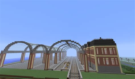 Bahnhof Train Station Minecraft Map
