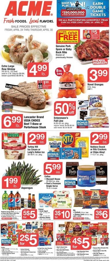 Acme Markets Weekly Ads And Special Buys