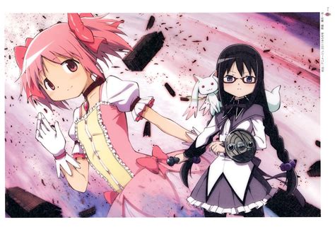 Shiotsuki Kazuya Puella Magi Madoka Magica Akemi Homura Kaname Madoka Kyubey Megane