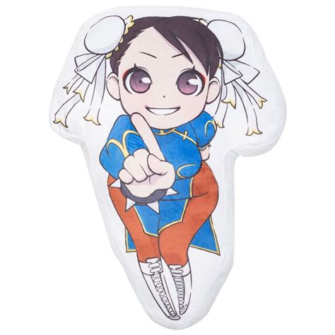 Bait X Street Fighter Chun Li Pillow Blue