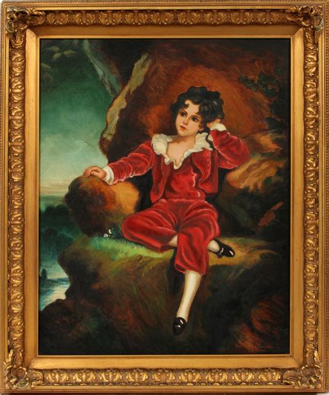 Sir Thomas Lawrence Copy Of The Red Boy Mutualart