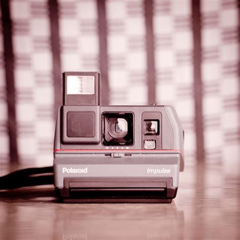 Polaroid Impulse With Pop Up Flash 1970s Classic 600 Instant Film