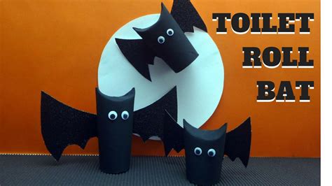 Halloween Crafts Toilet Paper Roll Bat Toilet Paper Roll Crafts