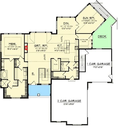 23 Open Concept Ranch House Plans With Basement New Ideas