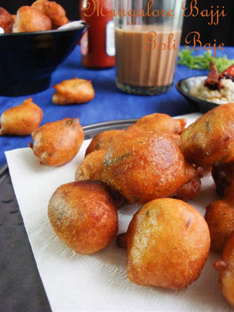 Bowl Of Food With Ash Mangalore Bajji Recipe How To Make Goli Baje