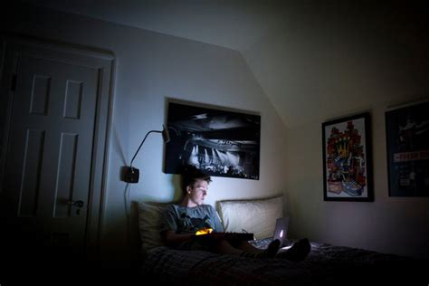 Vamping Teenagers Are Up All Night Texting The New York Times