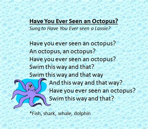 Have You Ever Seen Ocean Animal Song Preschool Songs Ocean