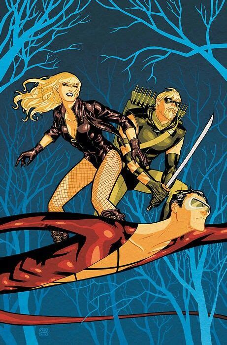 Black Canary And Green Arrow Green Arrow Emerald Archer