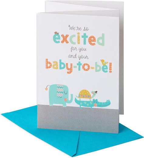Baby Shower Card Paper Greeting Cards