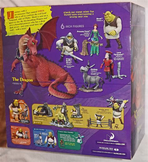 Mcfarlane Toys Dreamworks Shrek The Dragon Action Figure W Bendy Wings