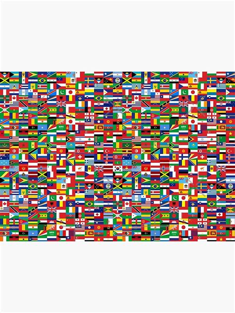 Flags Of The World Quiz Poster For Sale By Quyou Redbubble