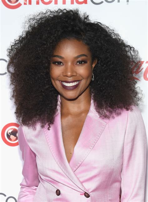 Like so many of us, gabrielle union hasn. Gabrielle Union's Natural Curls - Hairstyles For Women ...