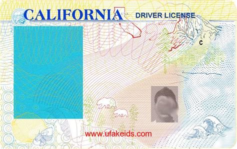 California State Id Template Bewerki