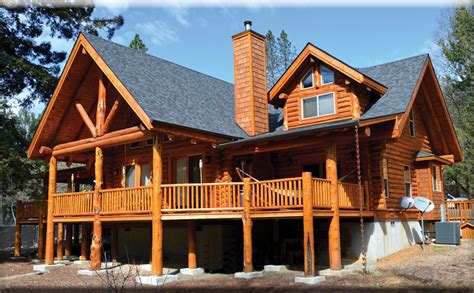 Preassembled Log Homes And Cabins By Homestead Log Homes Manufacturer