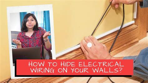 How To Hide Electrical Wiring On Your Walls Ep10 S1 At Home With