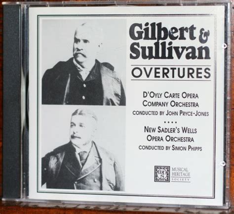 Gilbert And Sullivan Overtures Musical Heritage Society Cd Ebay