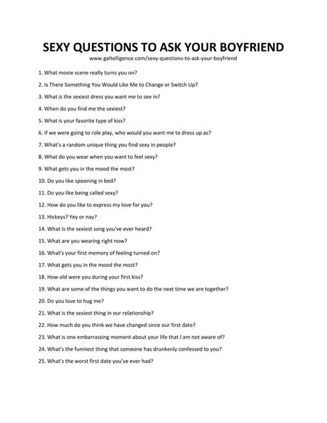 Ten Questions To Ask Your Boyfriend Questions To Ask Your Boyfriend Images