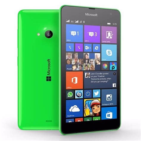 Celular Microsoft Lumia 535 Windows Phone Tela 5 Novo R 39890 Em