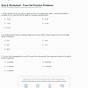 Free Fall Practice Problems Worksheets