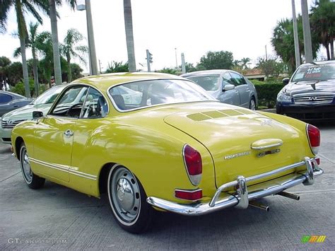 1971 Canary Yellow Volkswagen Karmann Ghia Coupe 20289159 Photo 6