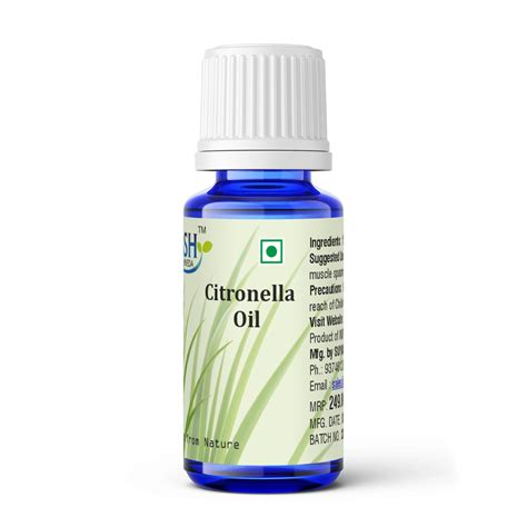 Citronella Oil 15ml Suyash Ayurveda