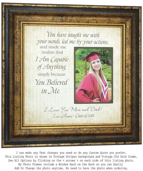 Check spelling or type a new query. Graduation Gift for Parents from Daughter, Personalized ...