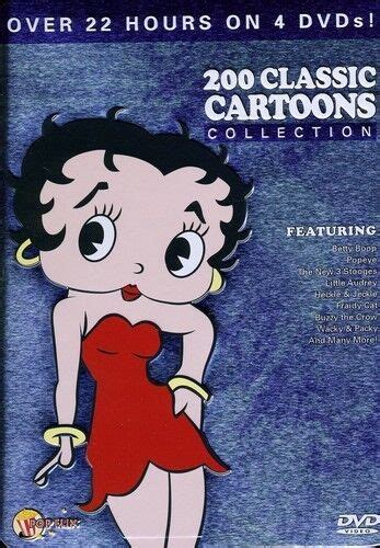 200 Classic Cartoons Collection Dvd 2011 4 Disc Set 723721692261 Ebay