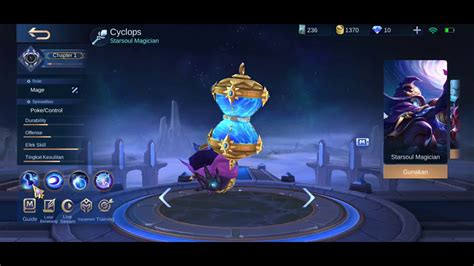Cyclops All Skin Mobile Legend Youtube