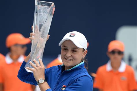 The german tennis star won wimbledon back in 2018 and the british major has been her favoured event over the years. Fila-Endorsed Ashleigh Barty Wins Miami Open - Footwear News