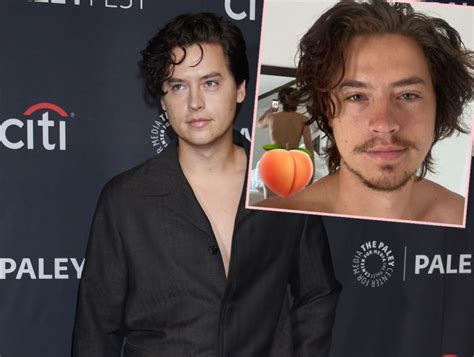 Cole Sprouse Bares His Completely Naked Dump Truck Butt Look