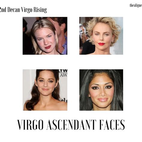 Virgo Rising Virgo Ascendant Facial Appearance The Aligned Lover