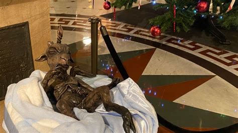 Satanic Holiday Display Installed At Illinois Capitol
