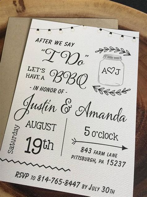The hosts' name (s) are spelled out and include middle names and titles. 9 best Post-Reception Invitations images on Pinterest ...