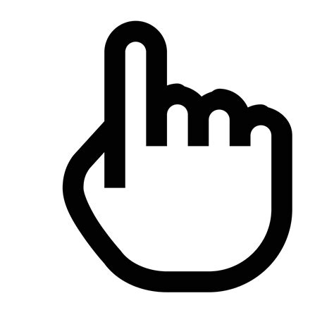 Hand Computer Icons Index Finger Finger Png Download 16001600
