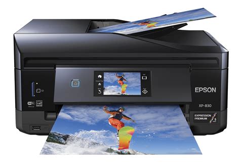 Epson Wireless All In One Premium Photo Scanner Printer Printable Cd