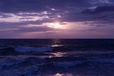 Horizon Nature Ocean Salt Water Sea Seawater Sunrise Sunset