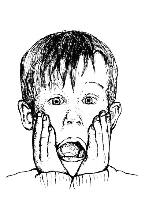 Home alone is one of my all time favourite christmas movies, i couldn't get enough of it as a kid growing up. Kevin Home Alone Coloring Pages Coloring Pages