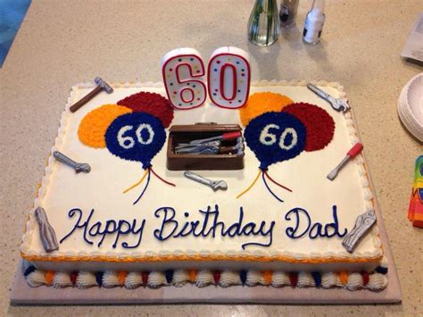 So, if you're stuck for 60th birthday gift ideas, here are a few to consider. Ken's 60th Birthday Cake | 60th birthday cakes, Happy birthday dad, 60th birthday