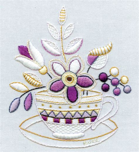 Joy Design Studio Embroideryzentanglesoft Colorful Embroidery