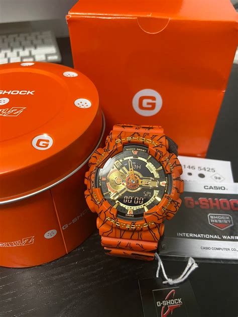 Moreover, there are some other peculiar features of this dragon ball z g shock such as the. G Shock New Casio G-SHOCK x Dragon Ball Z Classic Ltd Edition Watch