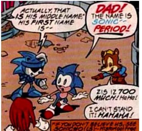 Cursed Sonic Comic Panel Rsonicthehedgehog