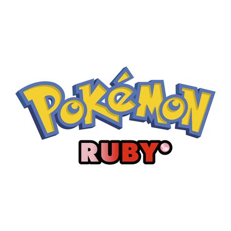 Pokemon Ruby Logo By Jormxdos On Deviantart