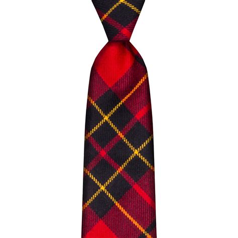 Brodie Red Modern Tartan Tie Lochcarron Of Scotland